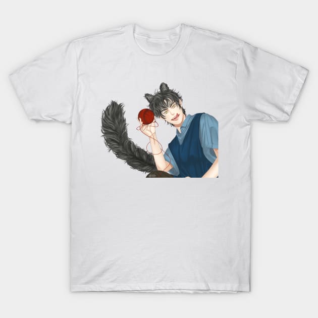 Cat Boy T-Shirt by sokileri999